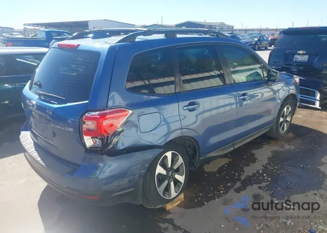 2018 Subaru Forester 2.5I from USA, damaged, VIN JF2SJABC3JH453567